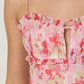 Astr - Vonnessa Pleated Floral Maxi Dress