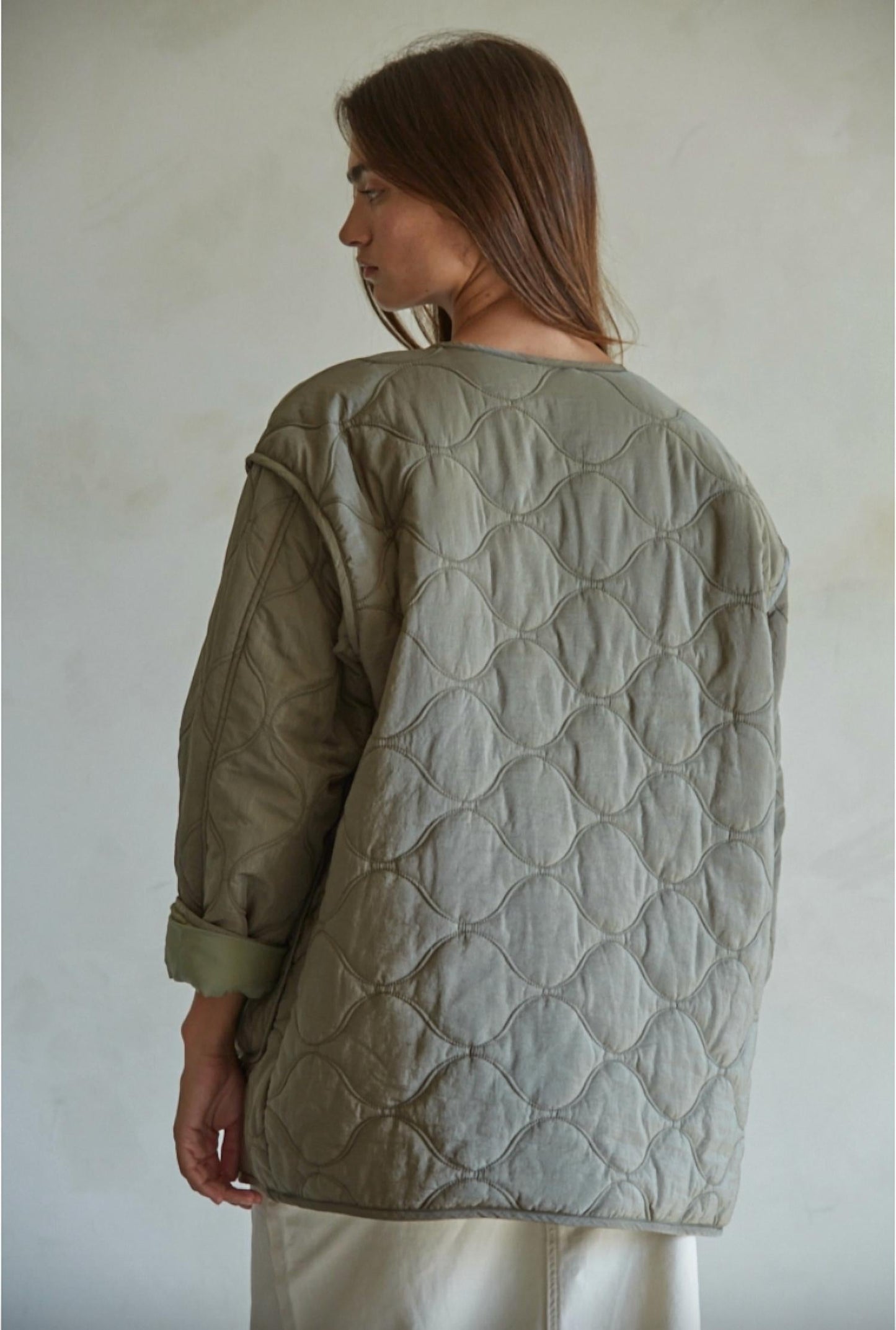 By Together - Woven Nylon Quilted Jacket