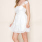 Golden - Chiffon Fairy-inspired Mini Dress