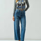 Aaron & Amber - Women's Comfy Slim Semi Barrel Pants