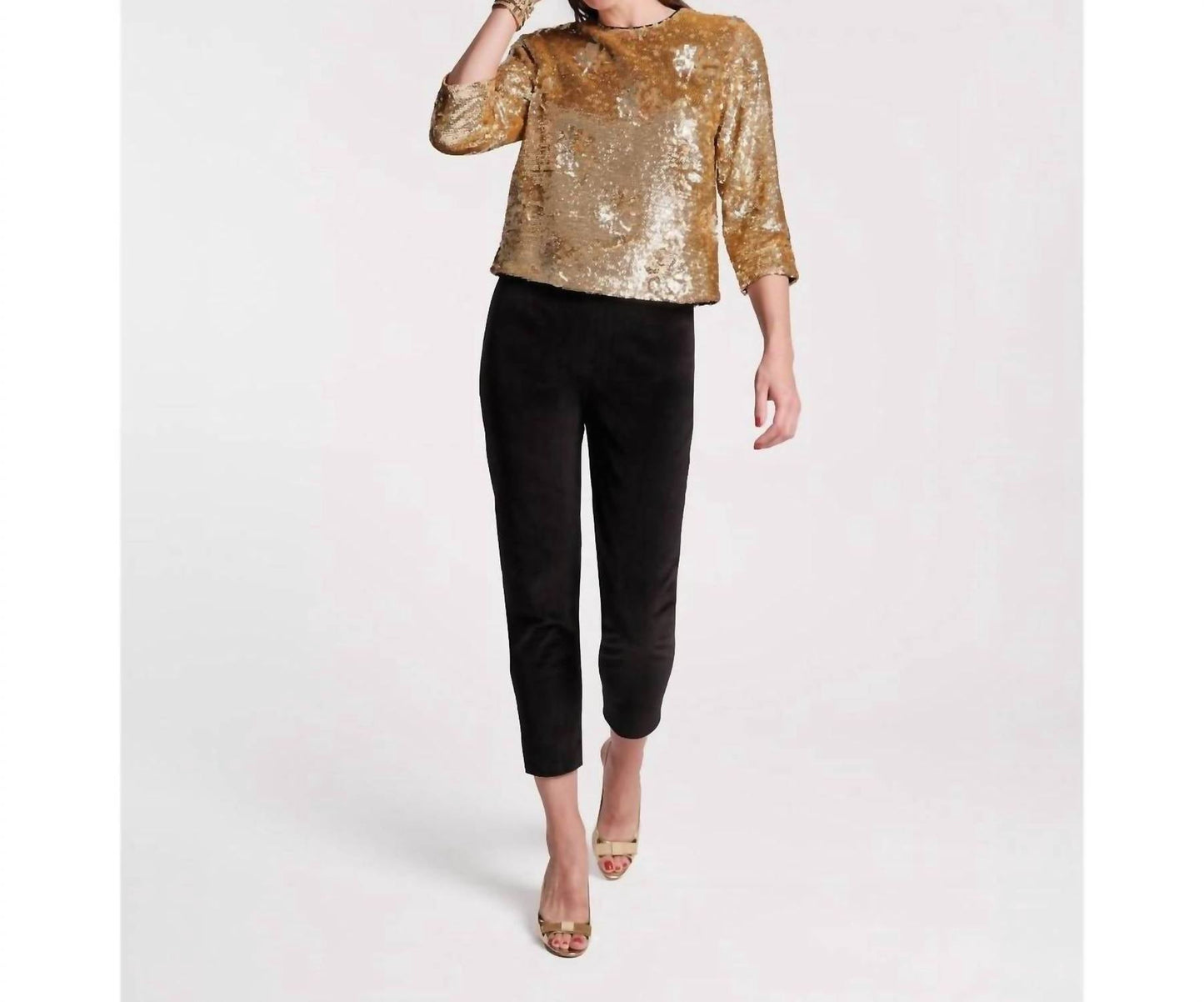 Frances Valentine - Taylor Sequin Top