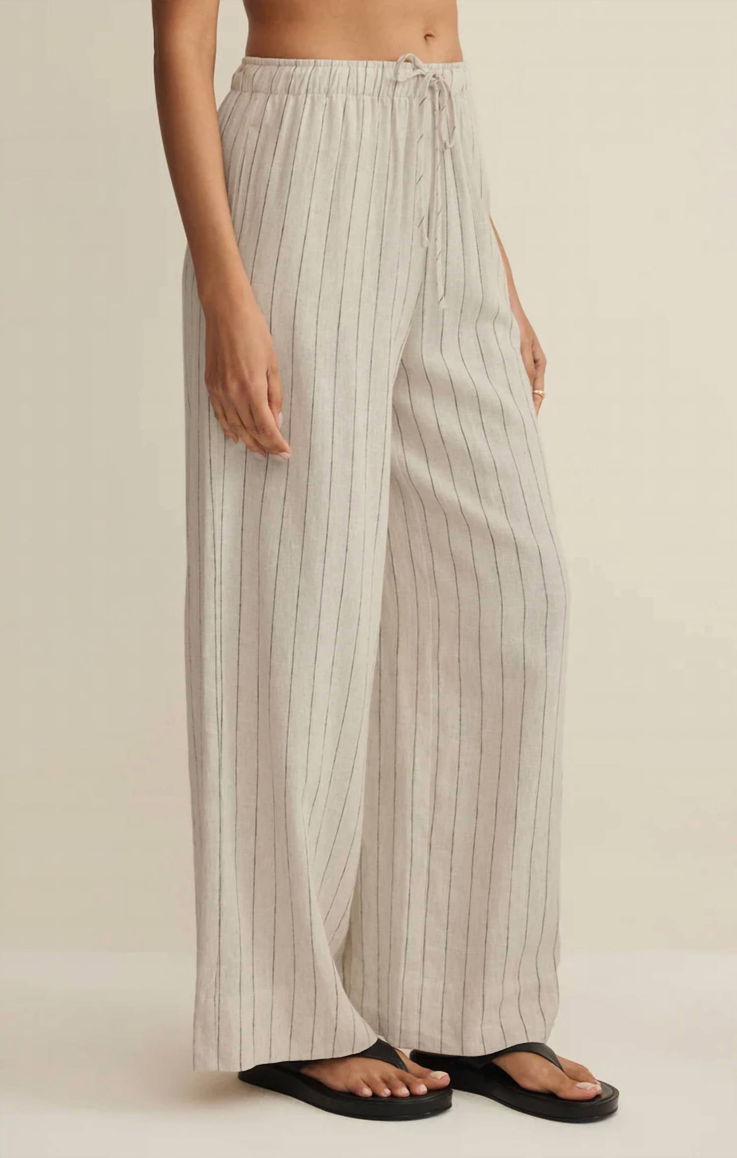 Z Supply - Henri Striped Linen Wide Leg Pants