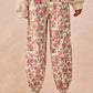 Bibi - Floral Printed Twill Pants