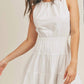&Merci - Elastic Waist Side Cut Out Maxi Dress