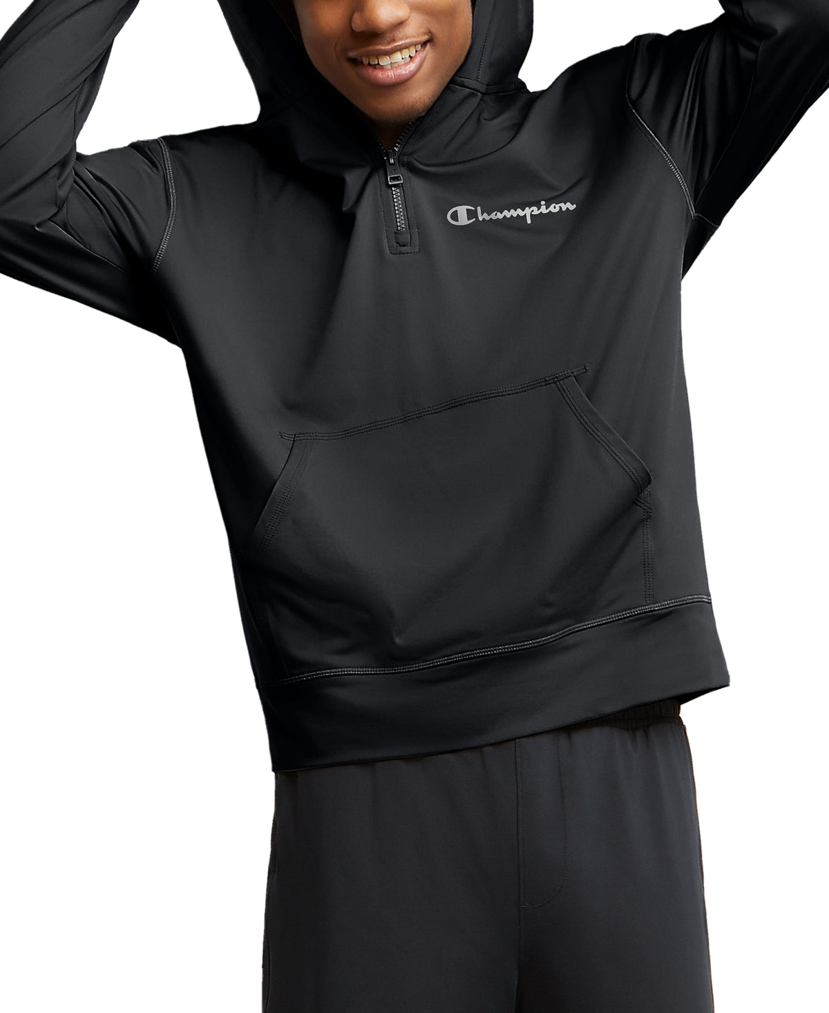 champion-mens-quarter-zip-fitness-hoodie-1