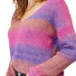 Double Take - Chic Ribbed V-Neck Pullover Sweater