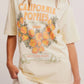 Free People - Harvest Vintage Wash Tee California Poppies