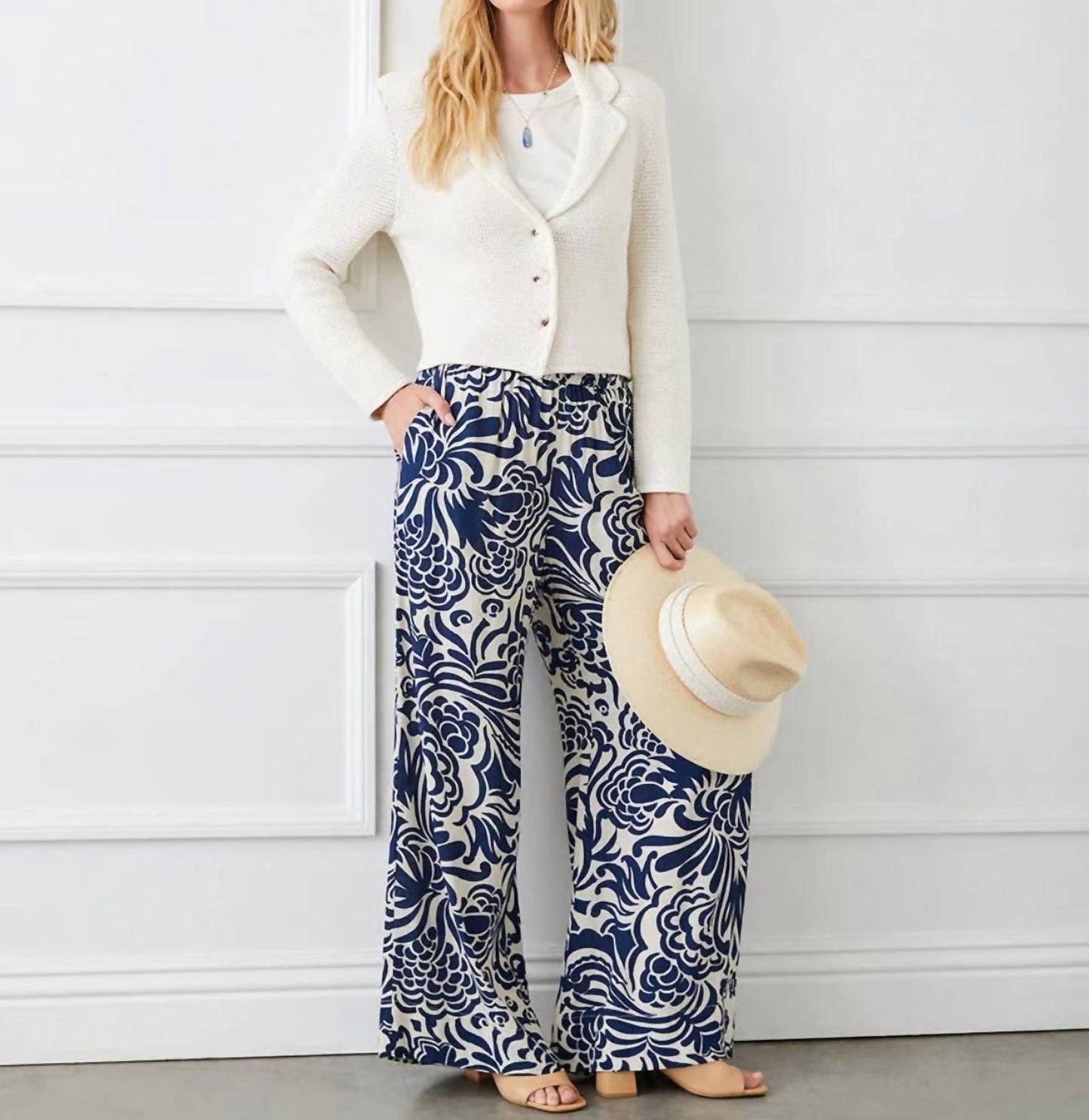केरेन केन - वाइड लेग पैंट