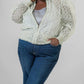 -Bl^Nk- - Ayana Long Sleeve Zip Front Jacket - Plus