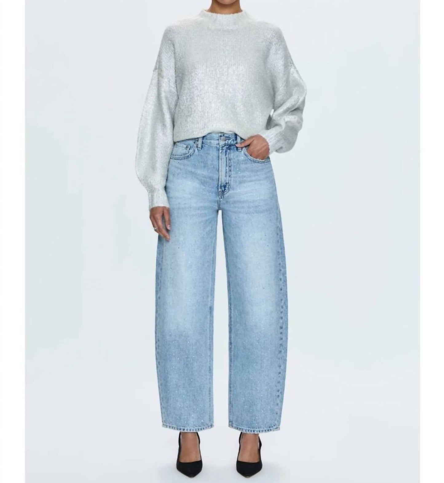 Pistola - Wes High Rise Barrel Jeans