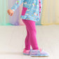 Laree + Co. - Girls Sage Bamboo Long Sleeve Peplum Legging Set