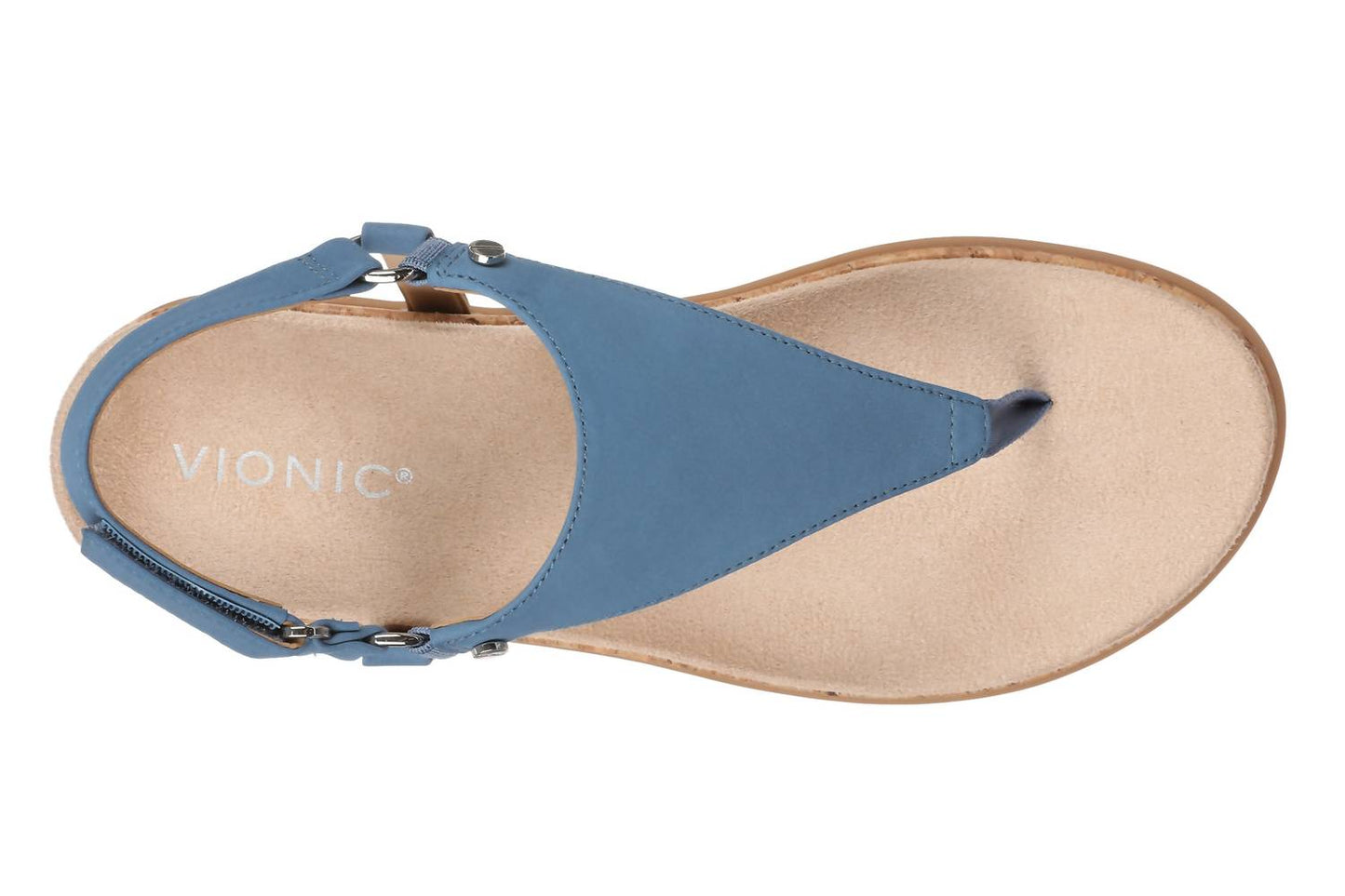 Vionic - महिलाओं के लिए किर्रा टो पोस्ट वॉकिंग सैंडल