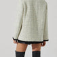 Astr - Collins Contrast Tweed Jacket