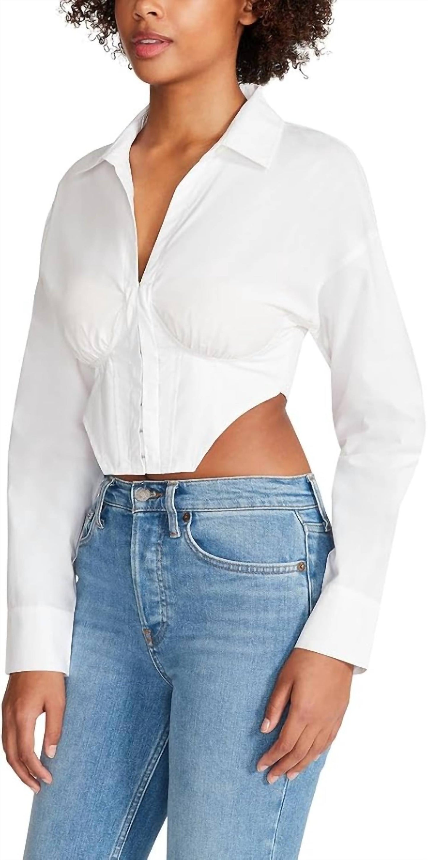 Steve Madden - Stassi Corset Hook & Eye Top