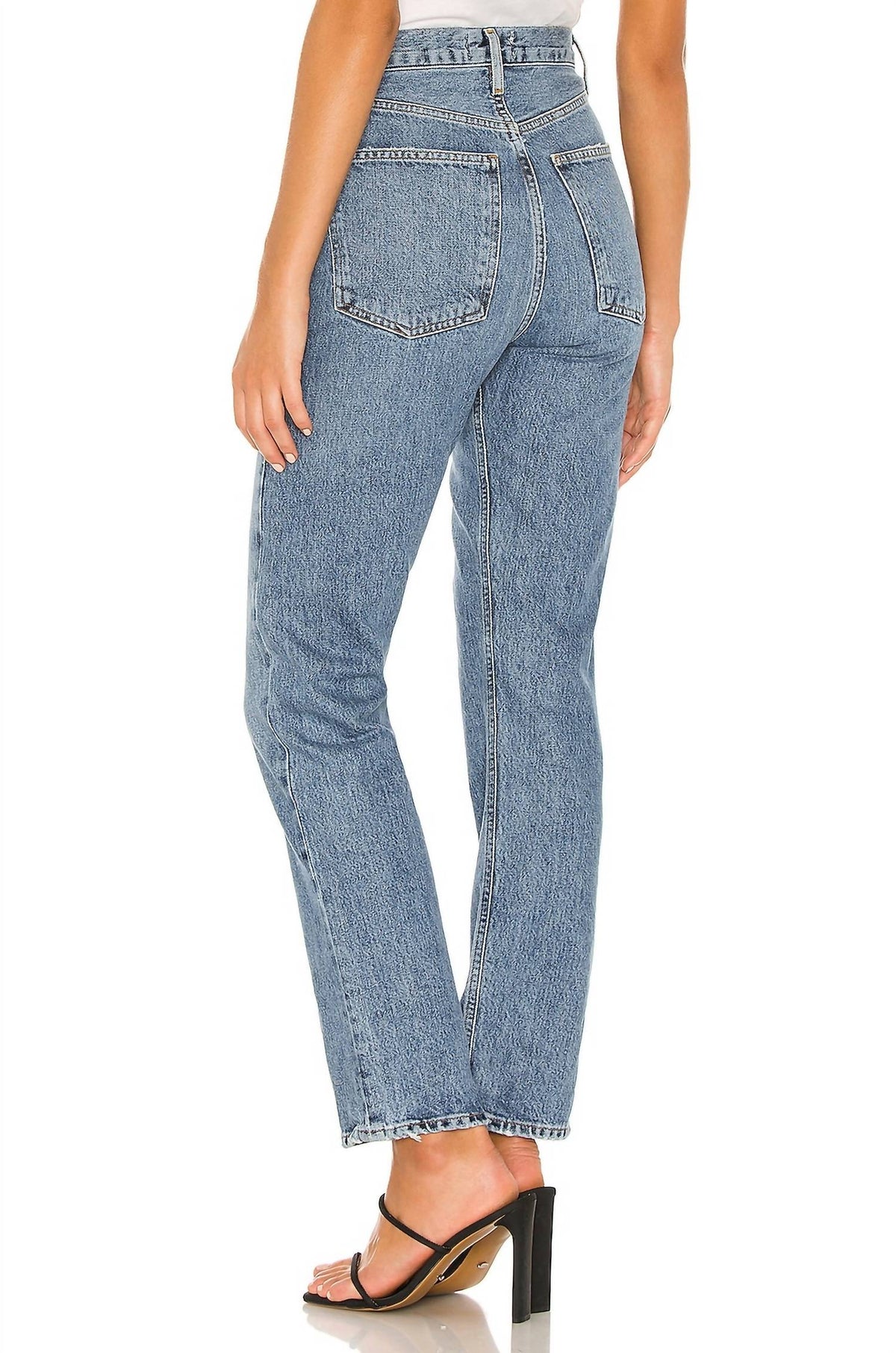 Agolde - 90's Pinch Waist High Rise Straight Jeans