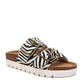 Xti - Women's Printed Flat Sandals