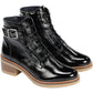 Dorking By Fluchos - Women's Lucero Patent Leather Booties