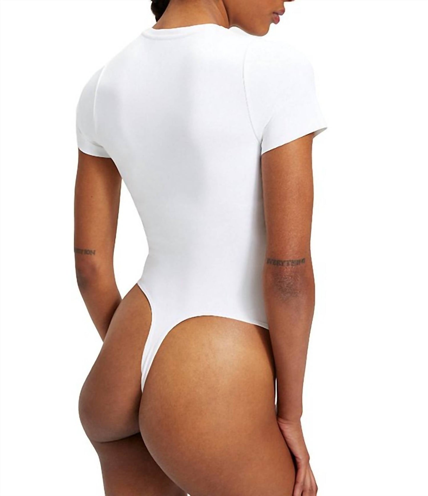 Good American - Scuba Crewneck Bodysuit