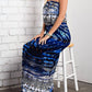 143 Story - Aztec Strapless Maxi Dress