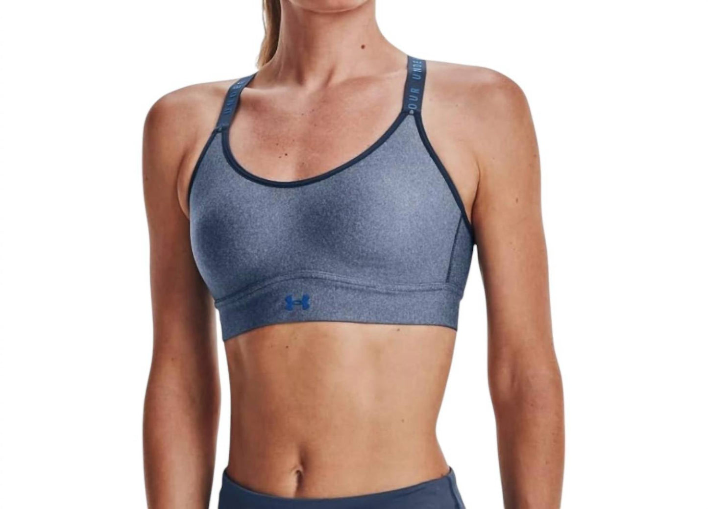 Under Armour - Infinity Mid Covered Heather Bra
