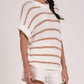 Elan - Crewneck Striped Sweater