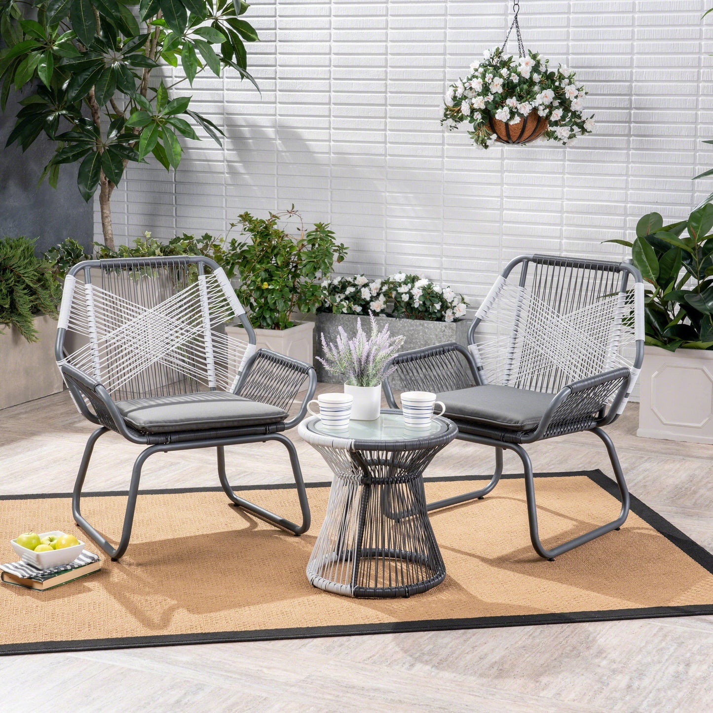 Milan 3PC Chat Set
