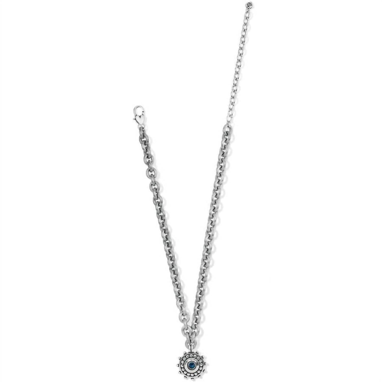 Brighton - Women's Pebble Dot Medali Reversible Collar Necklace