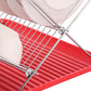 17 inch X Shaped Stainless Steel 2-Tier Dish Rack for Kitchen Counter