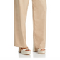 Wayf Pinstripe Pleated Trousers White