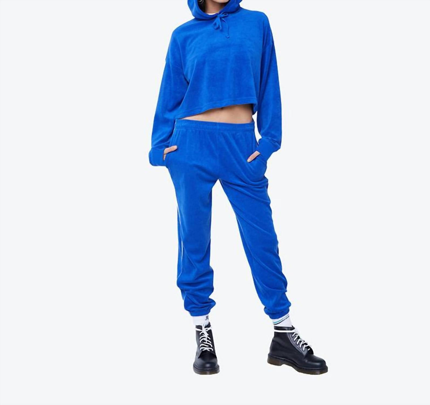 Juicy Couture - Surf the Web Micro Terry East Jogger Pant