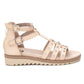 Xti - WOMEN'S FLAT SANDALS WITH GOLD STUDS