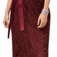 Adrianna Papell - Boat Neck Lace Gown