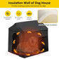 60.2 Inch Large Outdoor Dog House with Insulated Liner