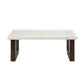 Edwyn Natural Marble Top End Table