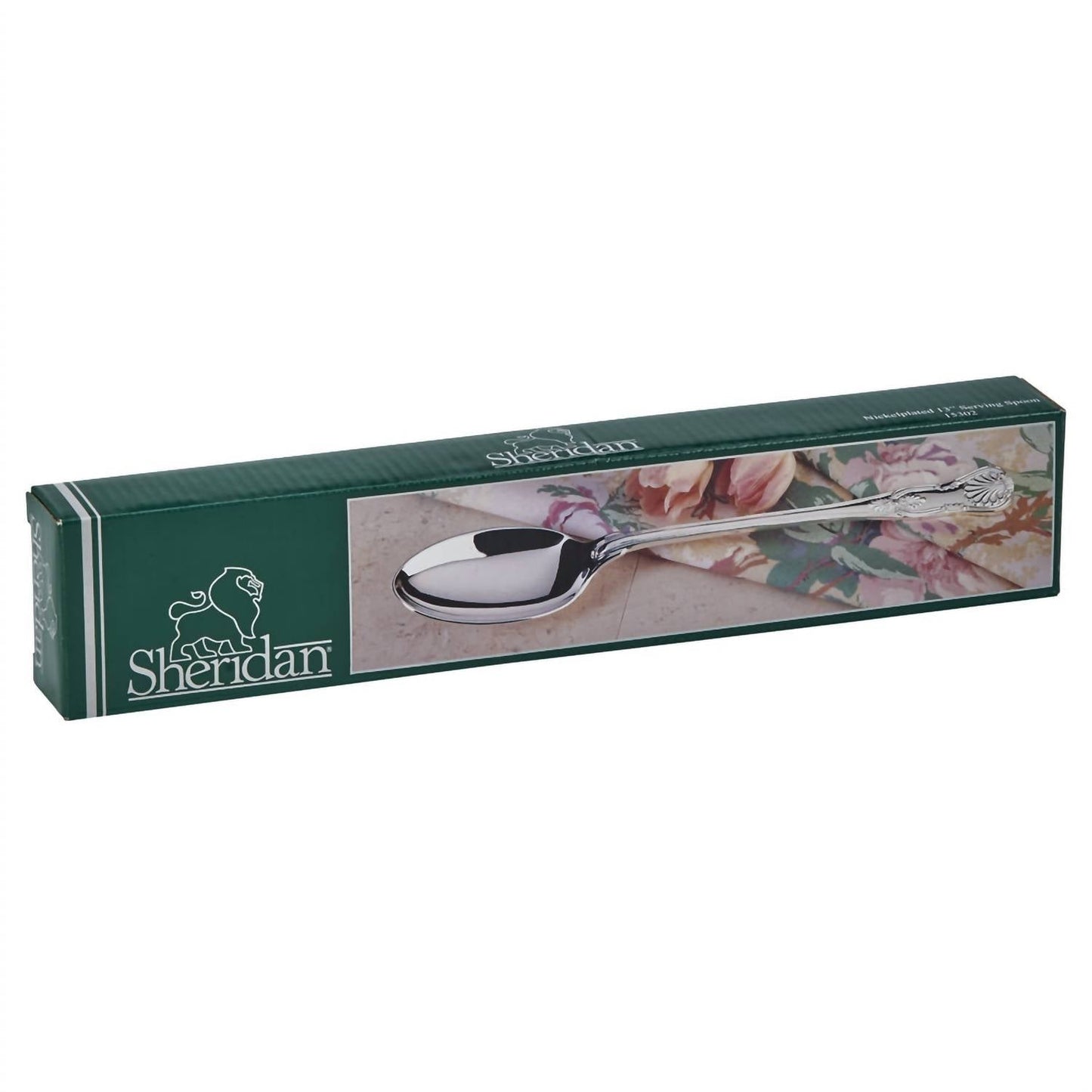 Creative Gifts International - Stuffing/Serving Spoon With King's Pattern Handle