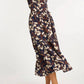 Caballero - Oceane Puff Sleeves Midi Dress
