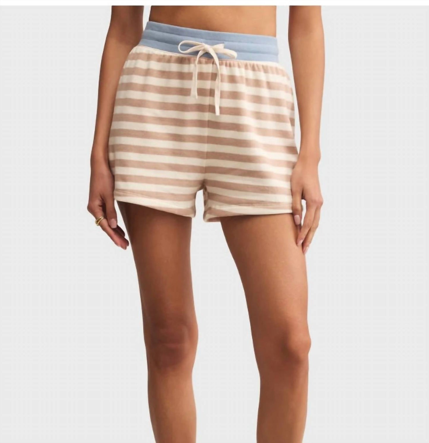 Z Supply - Low Key Stripe Pull-on Short