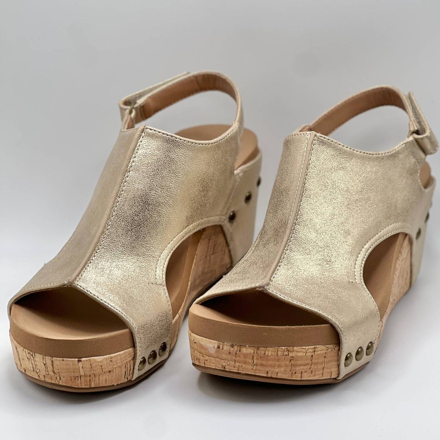 Corkys Footwear - महिलाओं के कार्ले वेज सैंडल