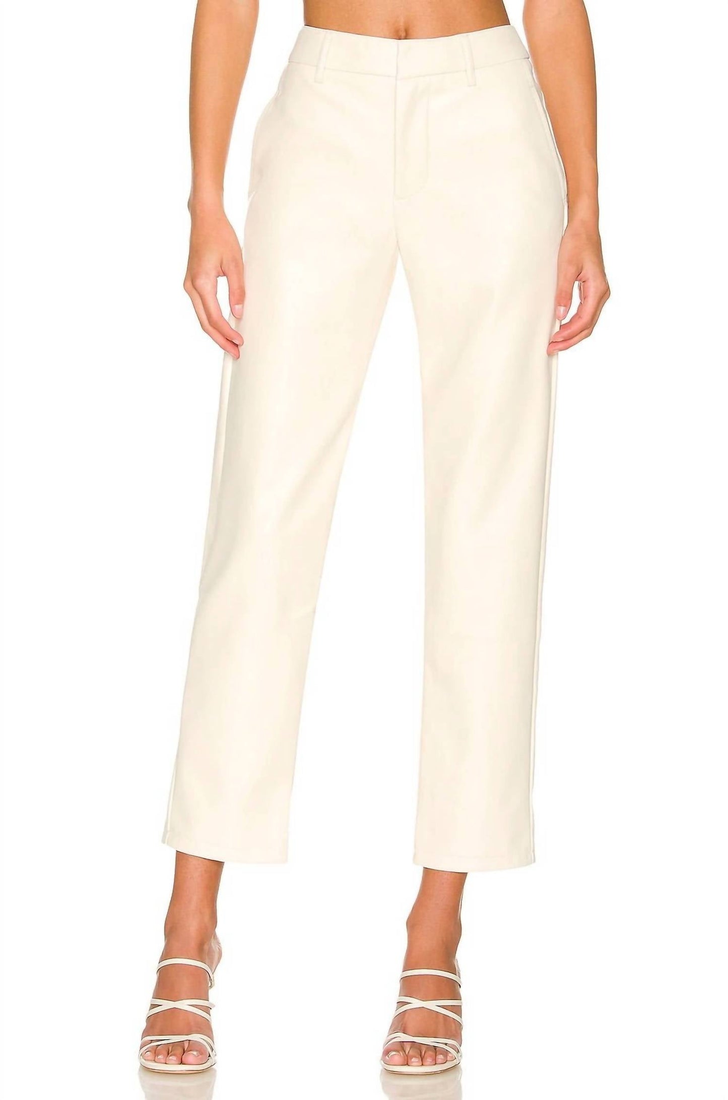 Lblc The Label - Franny Vegan Leather Trousers