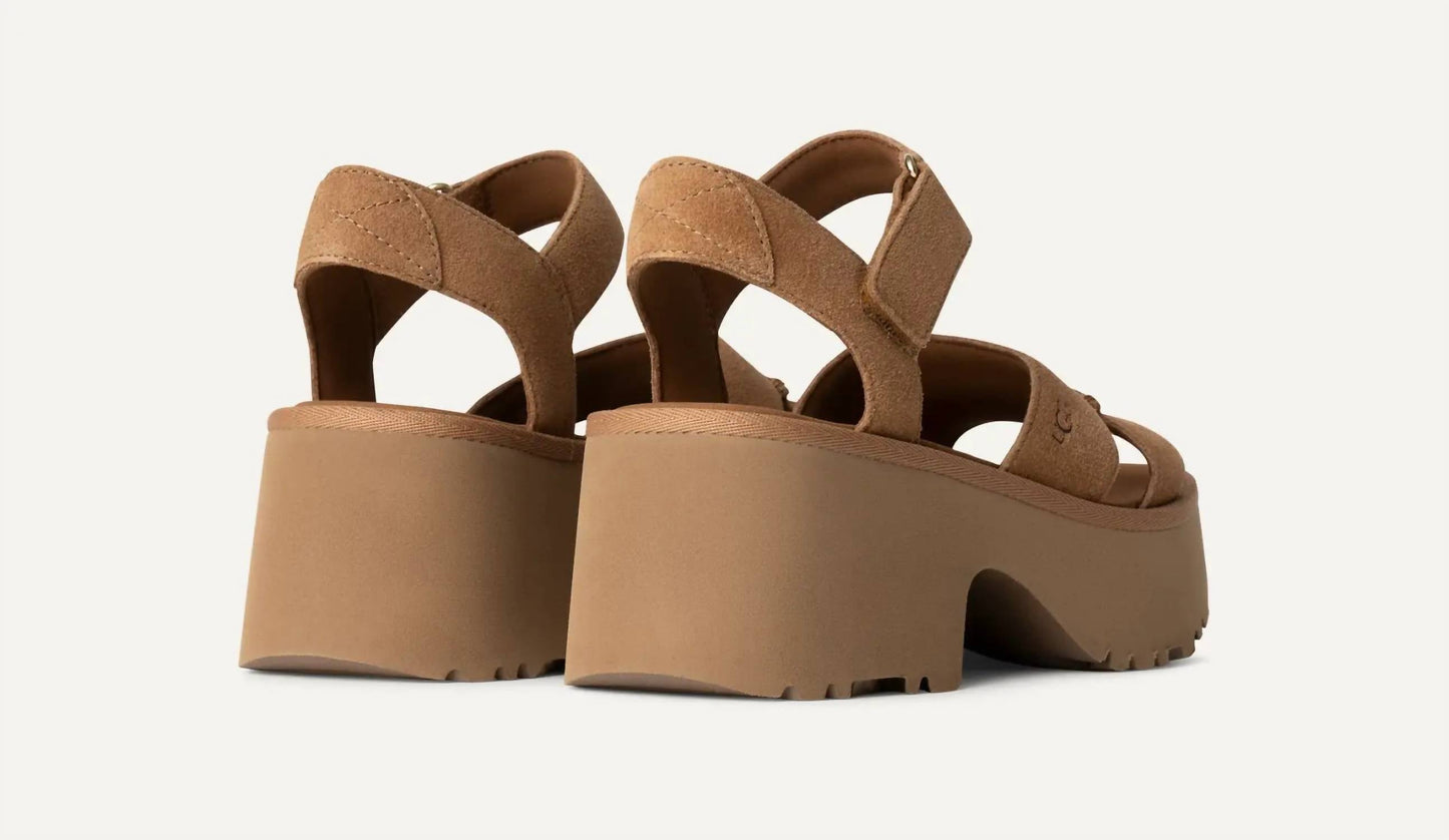 Ugg - Women's New Heights Ankle Strap Heel Sandal