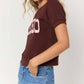 Project Social T - Shortsleeve Shrunken Rodeo Sweatshirt