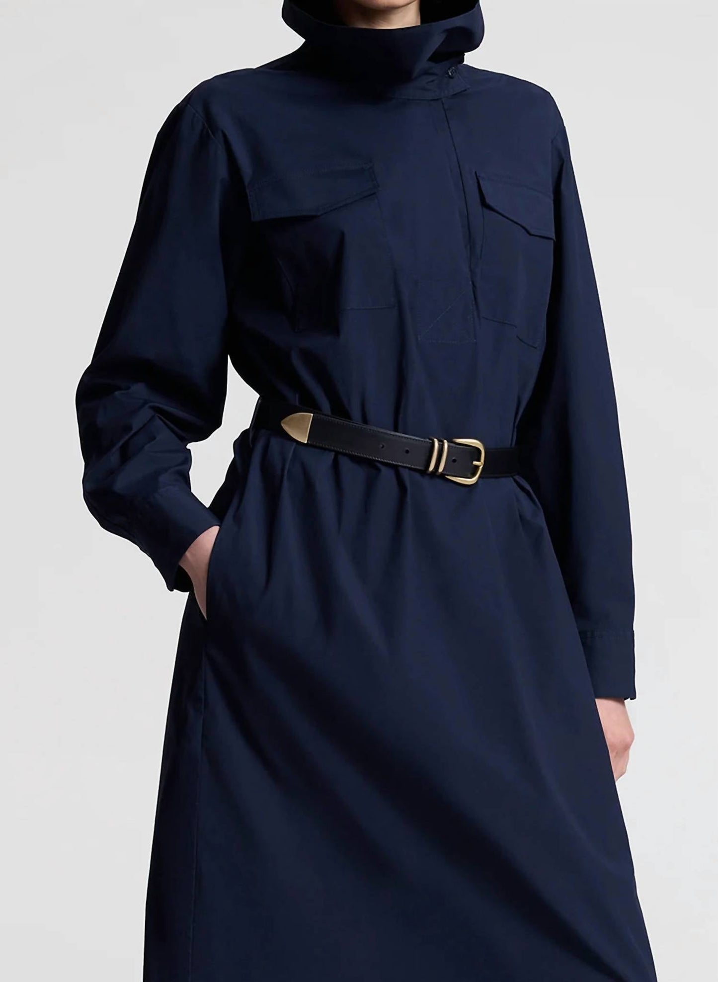 A.L.C. - Wells Stretch Cotton Midi Dress