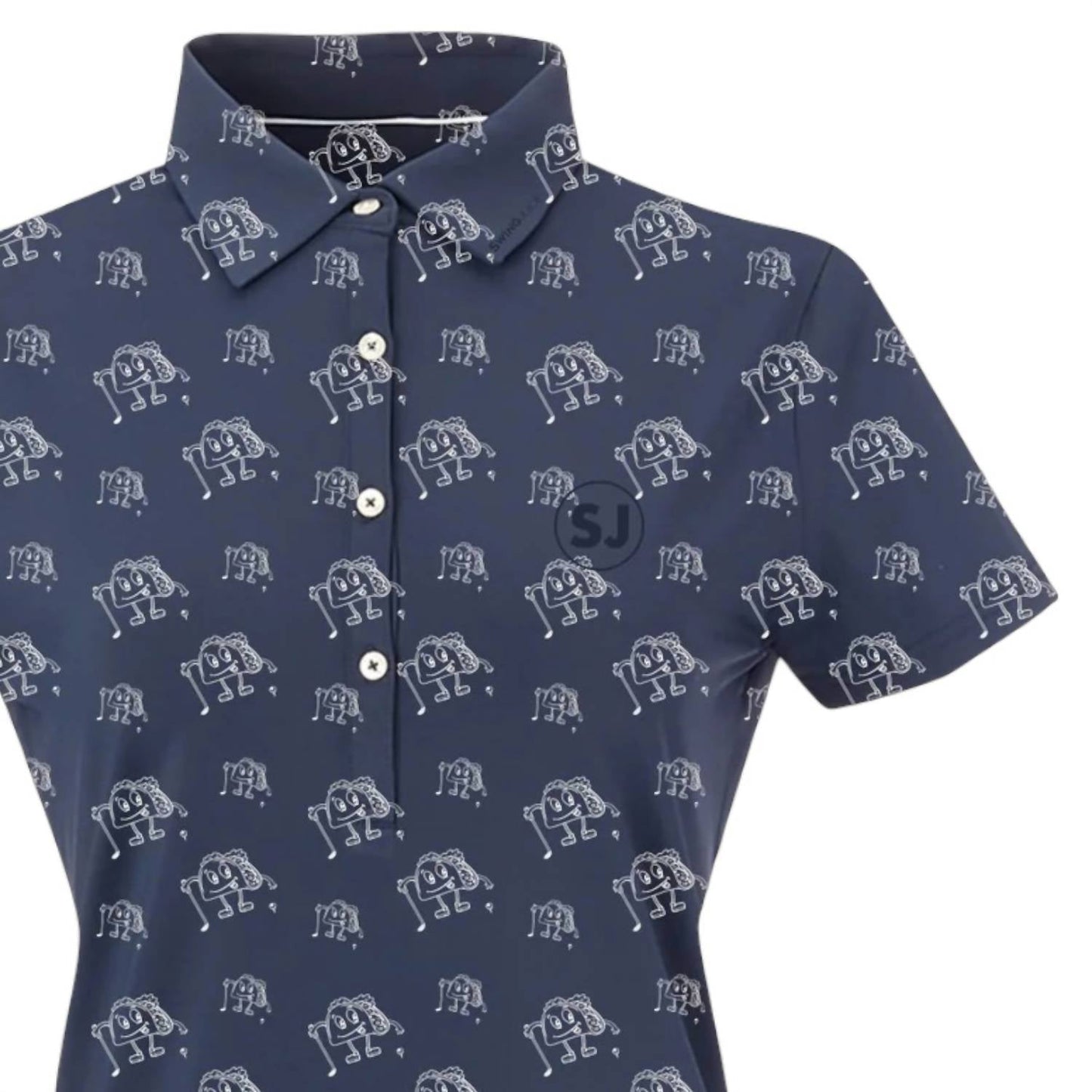 Swingjuice - Women's Golf & Tacos Polo Shirt