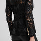 Generation Love - Aimee Vegan Leather Guipure Blazer