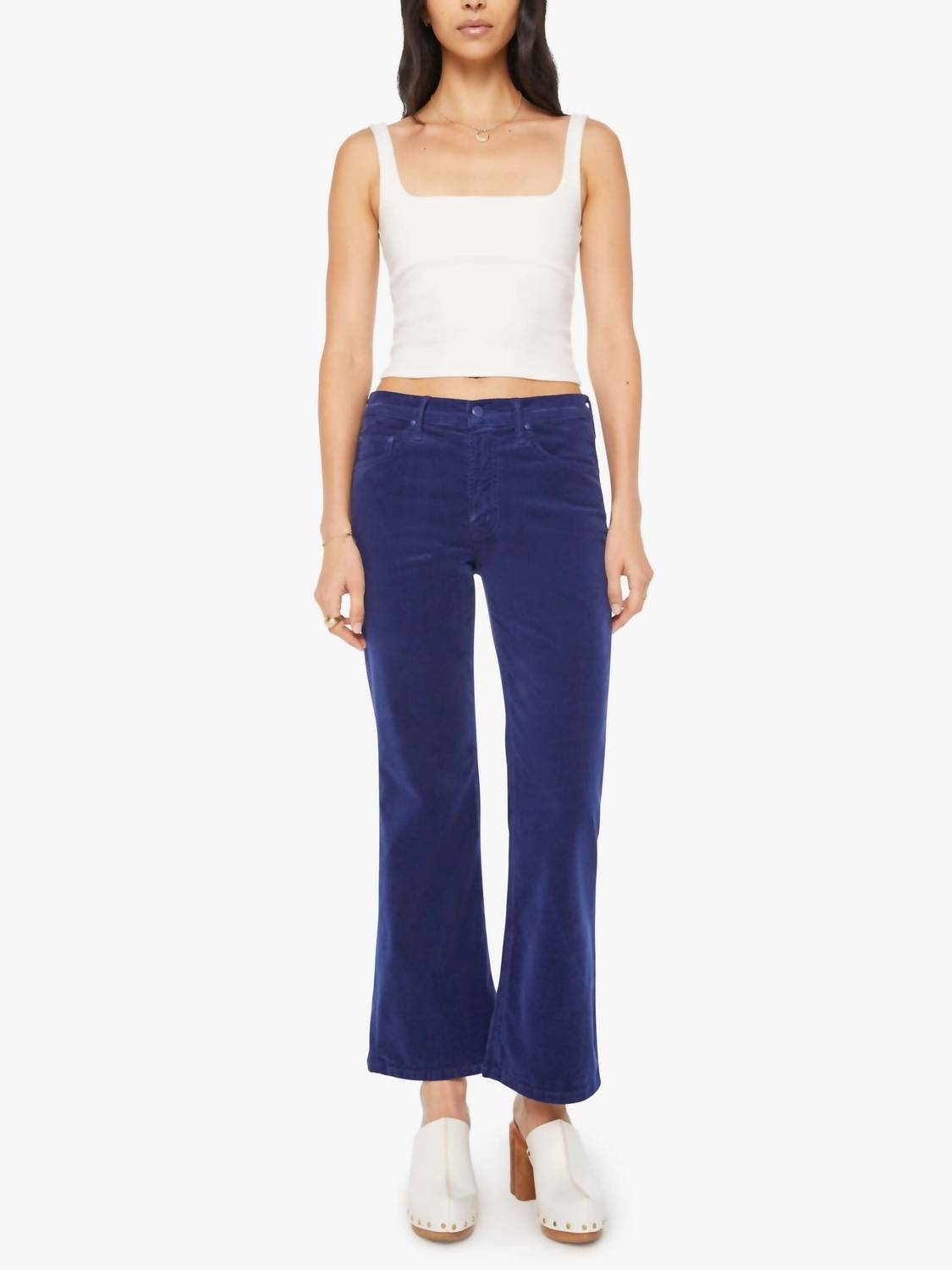 Mother - Bookie Flood Cord Bootcut Pants
