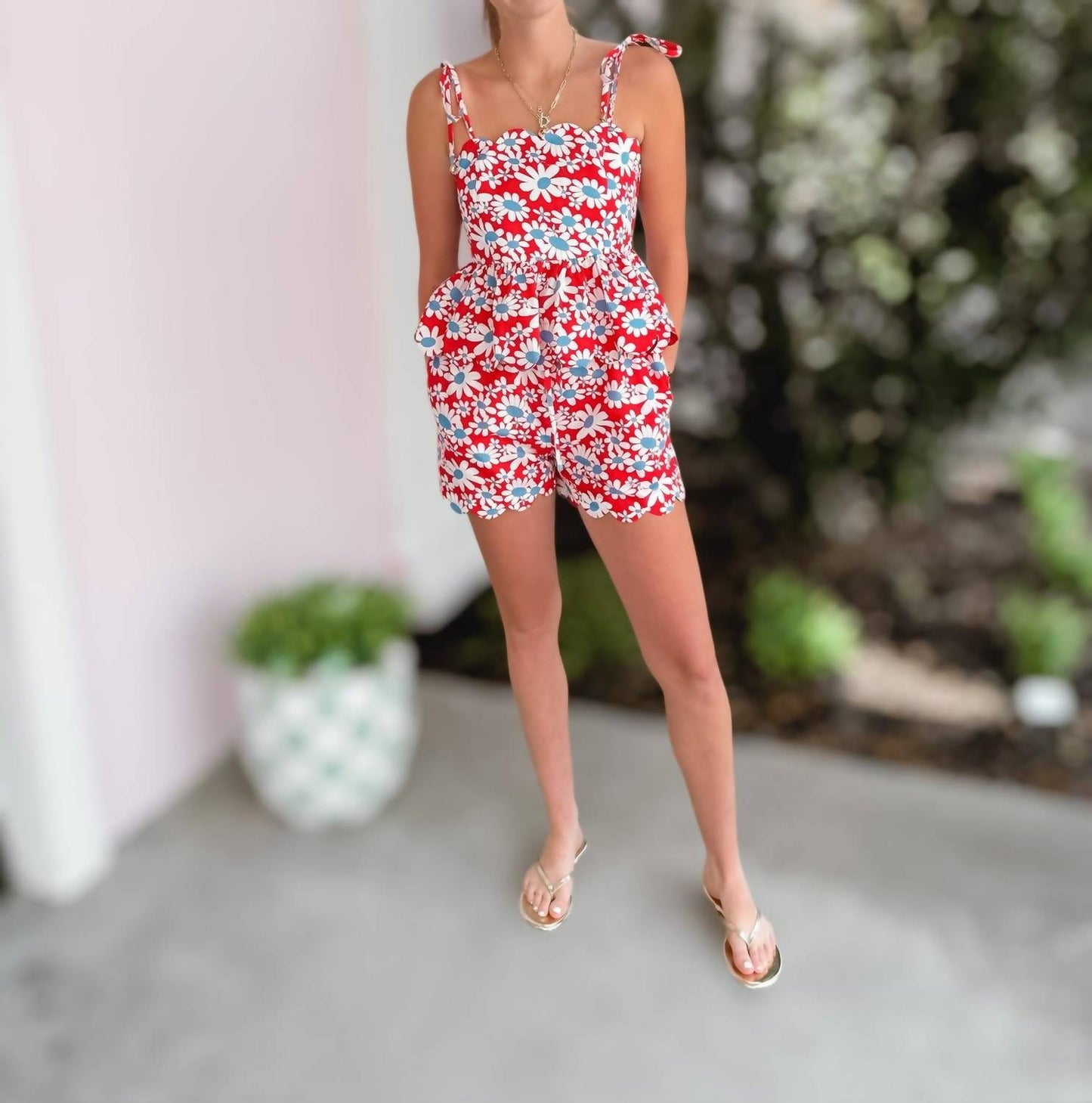 Entro - Women's Star Spangled Blooms Shorts