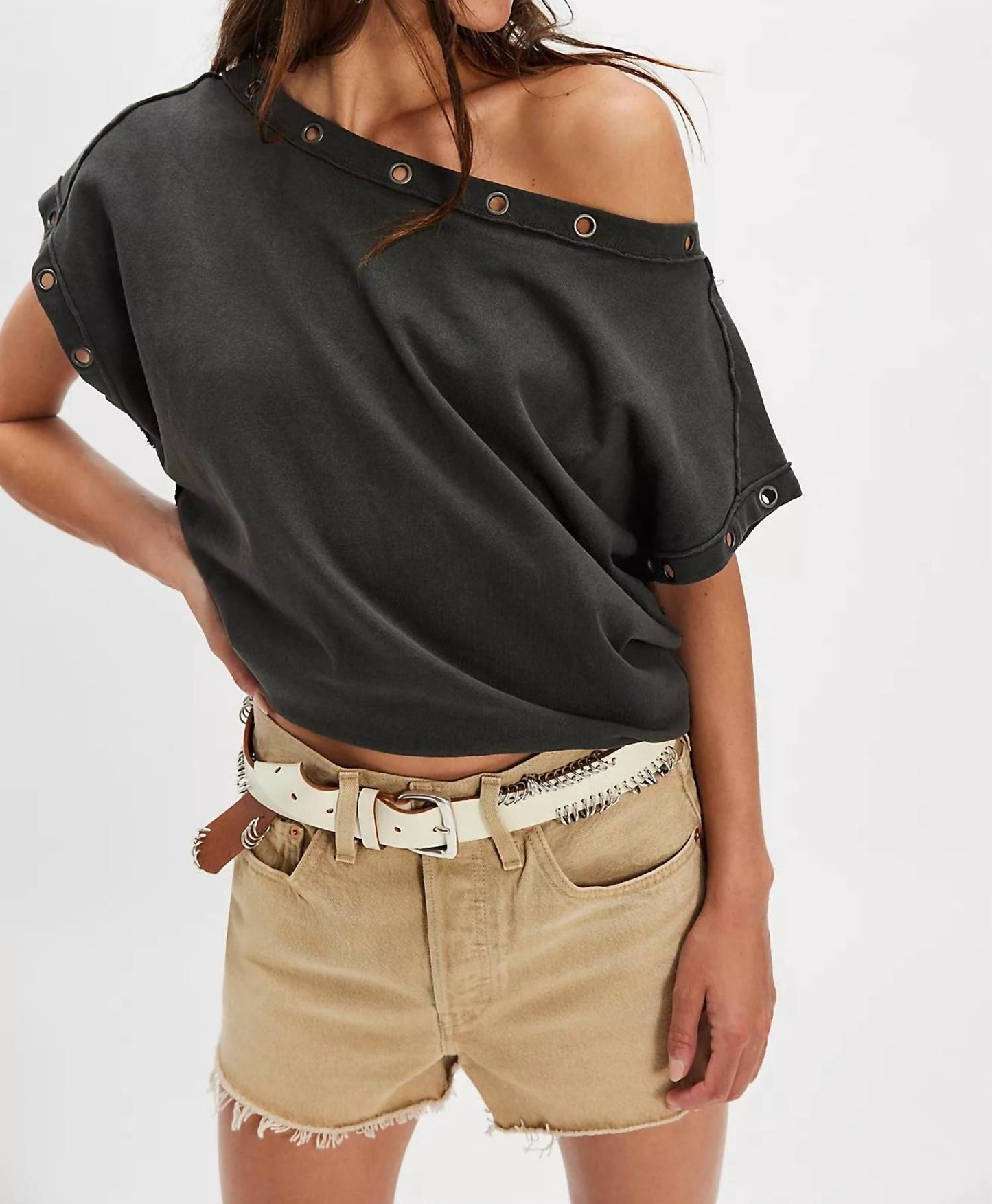 Free People - Billie Off The Shoulder Tee
