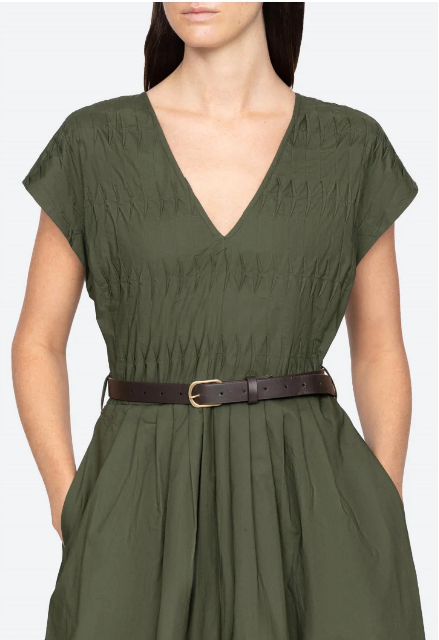 Sea - Sullivan Belted Bubble Dress