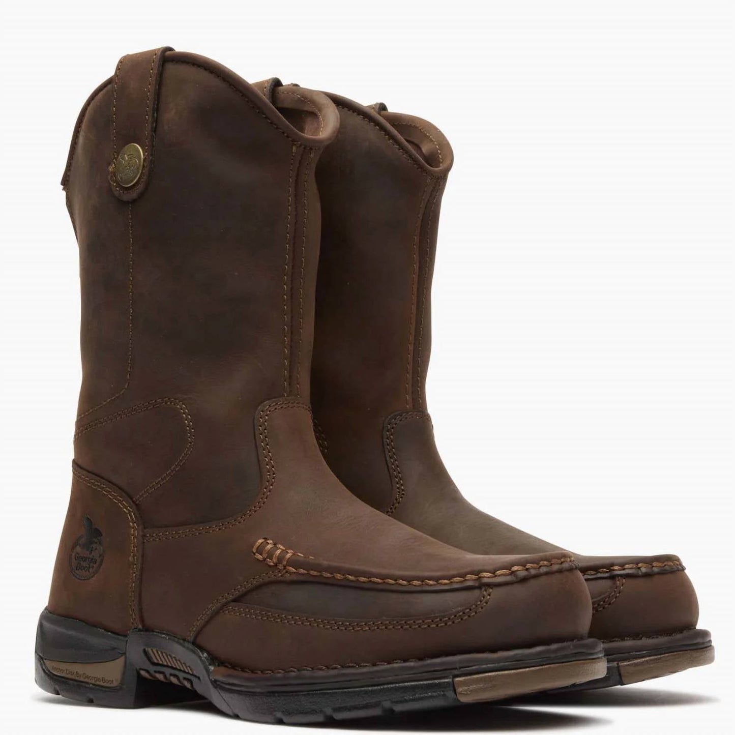 Georgia Boot - Men's Athens Pull On Work Boot - Wide
