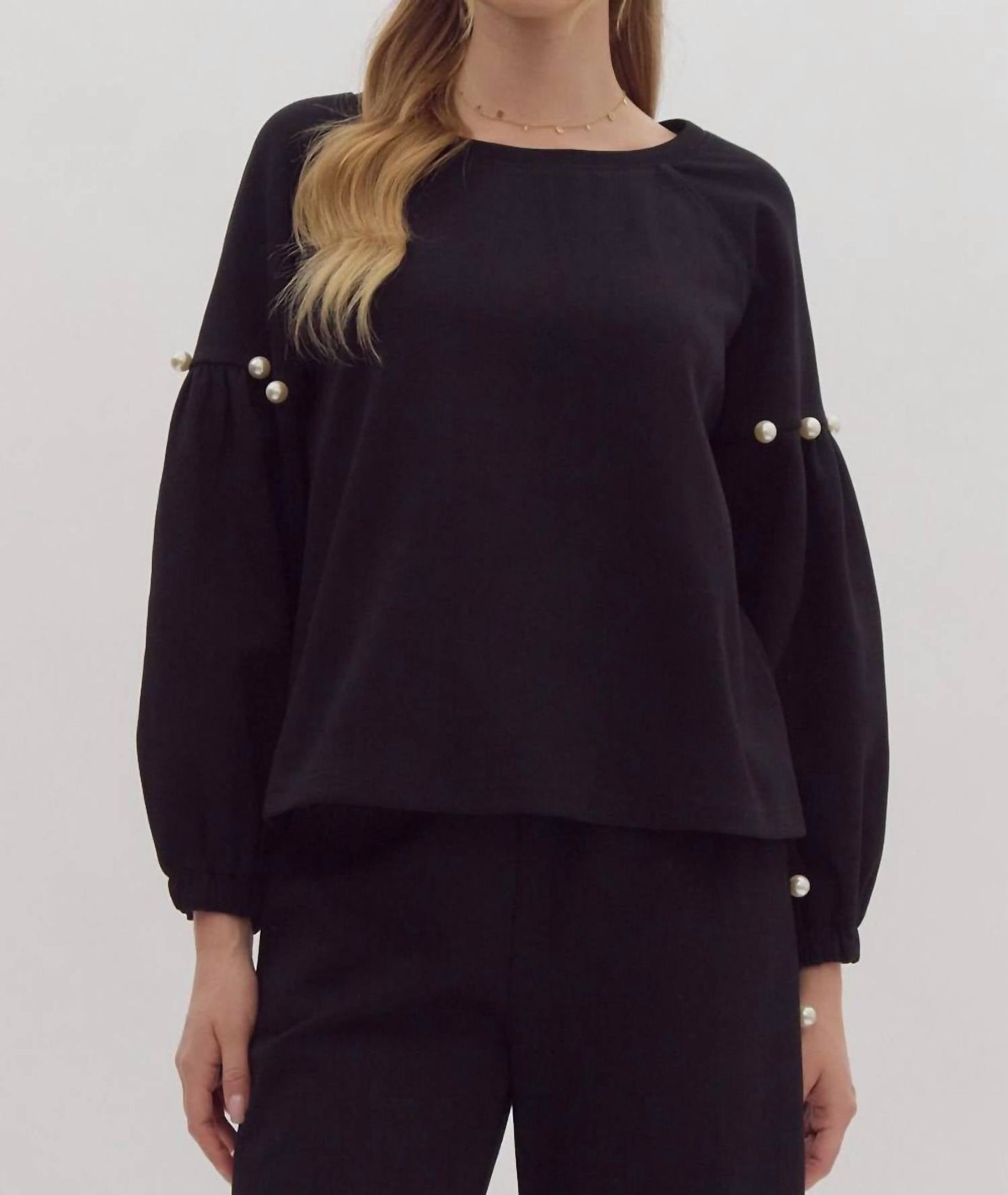 Entro - Pearl Cropped Pant Set